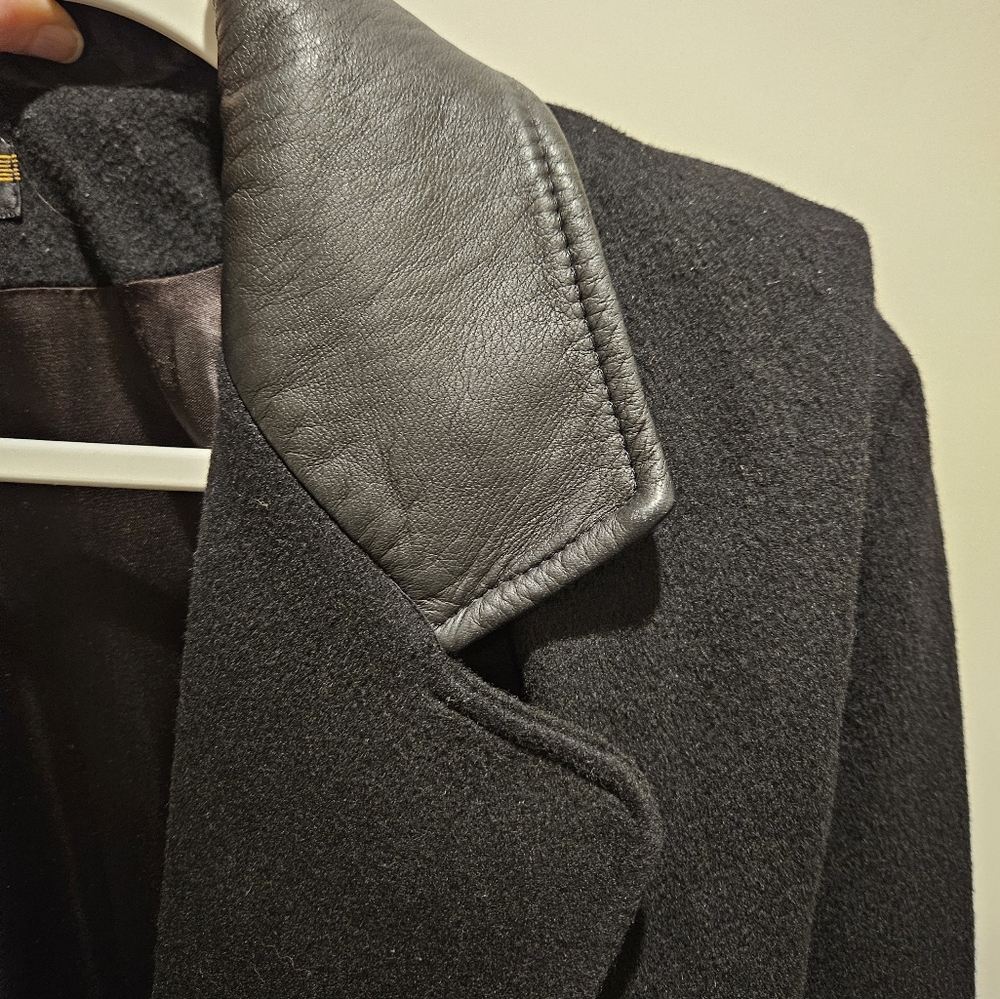 Women's Black Winter Coat By London Fog Sz M - Picture 10 of 12